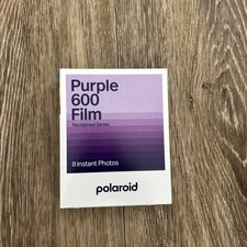 NEW Polaroid 600 Film Reclaimed PURPLE Series PRODUCED 03/26 10 packs total 