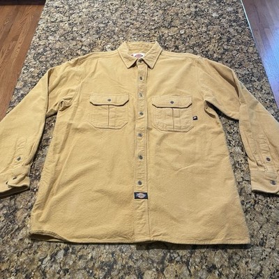 Dickies Men s Large Workwear Button Up Shirt