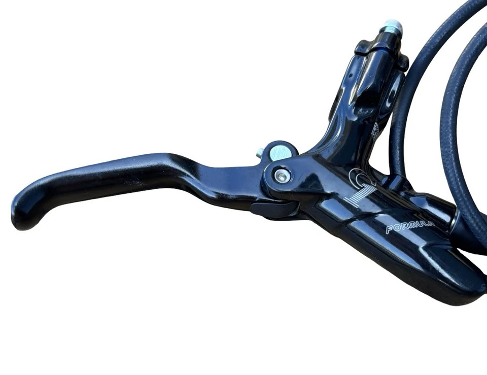 Freno de disco delantero italiano Formula C1 NOS RETRO 2 pistones negro Foto 3 de 4