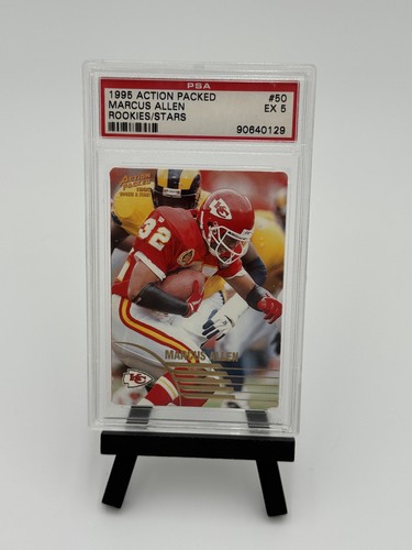 1995 Action Packed Rookies and Stars Marcus Allen #50 card