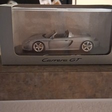 Minichamps Porsche Carrera GT 1:43 Silver Diecast Porsche Design w/ Case