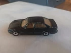 Vintage 1989 Matchbox BMW 5-Series Black Tan Interior Opening Doors
