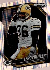 2025 Panini Prizm Black #62 LeRoy Butler Prizms Skewed #/249