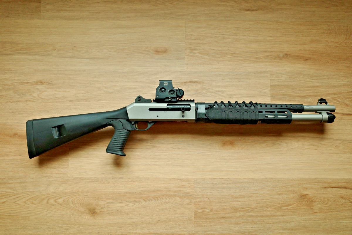 Panzer CUSTOM Heat Shield + Barrel BIKINI Mod Shotgun BLACK MOST
