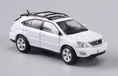GCD 1:64 Scale White RX300 XU30 City SUV Sports Diecast Display Toy Model
