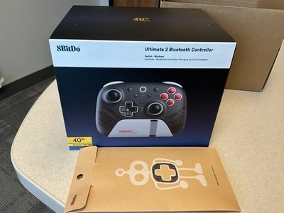 8BitDo Ultimate 2 Bluetooth NES 40th Anniversary Edition  Limited 1985 Units New