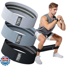 Tribe Lifting Fabric Resistance Bands for Exercise - Hip Bands fo
