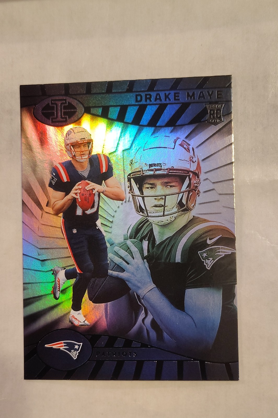 2024 Panini Illusions - Drake Maye #59 Trophy Collection Dots (RC)