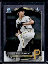 2025 Bowman Draft Seth Hernandez Chrome 1st Prospect #BDC-25 Pirates