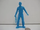 Vintage Plastic 5” Cowboy w/ Rope Blue Marx Western Figure !!!