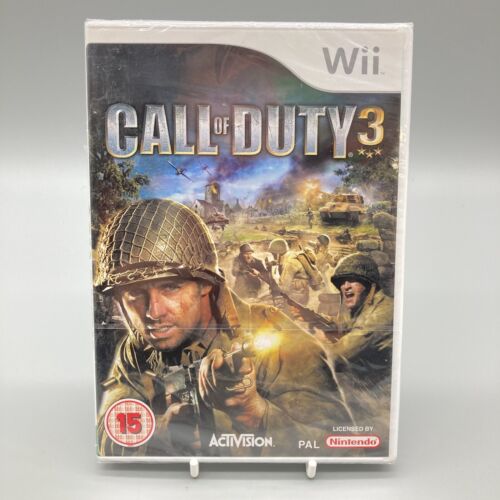 Call of Duty 3 (Nintendo Wii, 2006) - New & Sealed  - Afbeelding 1 van 4