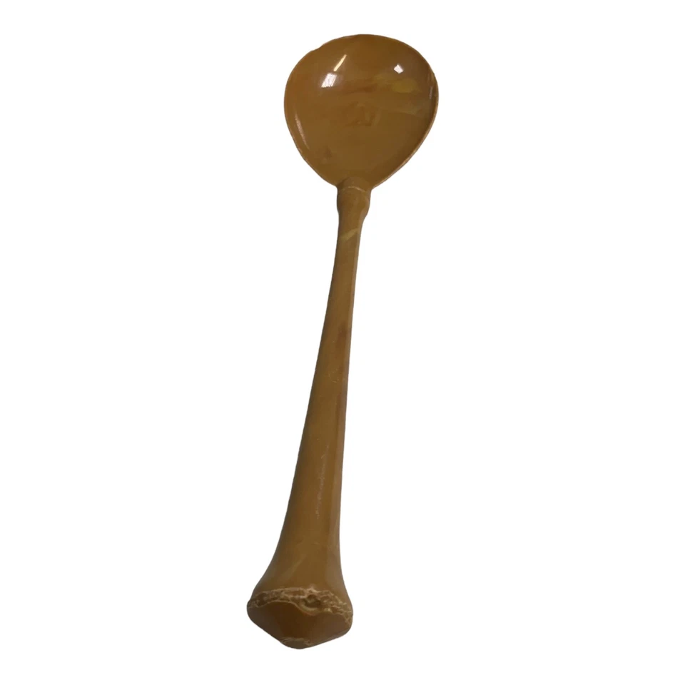 Vintage Art Deco Butterscotch Bakelite Fork Spoon and Cake / Pie Servers Set Lot - Image 3 of 4