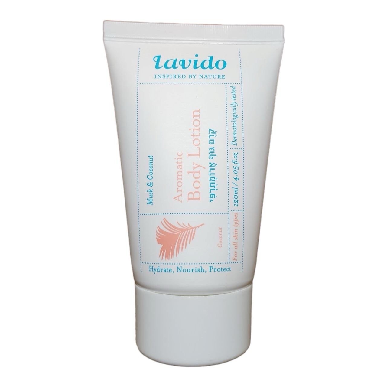 LAVIDO Musk & Coconut Aromatic Body Lotion 4.05 fl oz Without Box & for