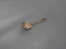Vintage Community Plate Baby Spoon with W Monogram 4"