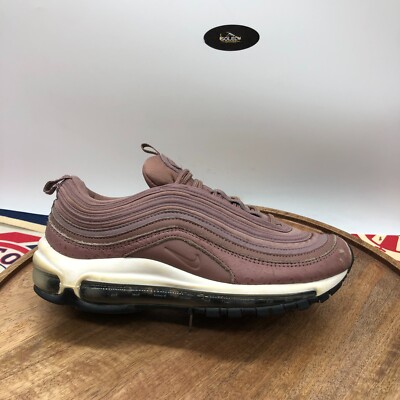Nike Women Air Max 97 Leather Running Shoe Smokey Mauve Purple