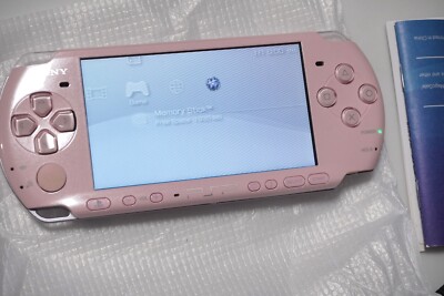 Psp 4 Rosa Fiore Usata Sony PSP 3000 Launch Edition Blossom Pink Console Di ...