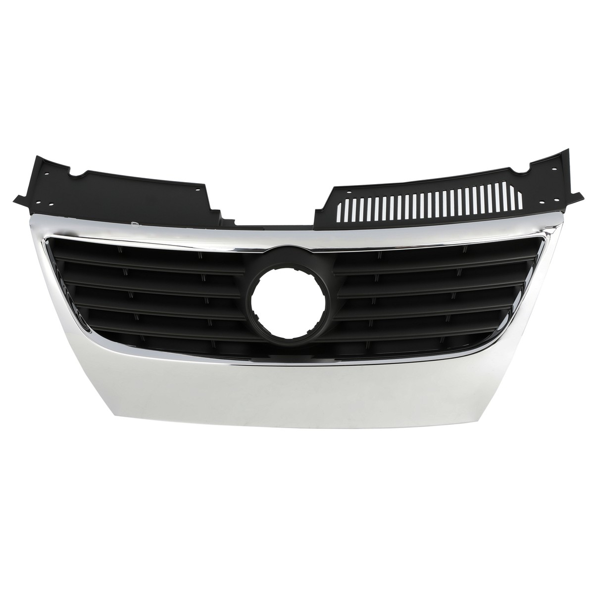 Genuine Volkswagen PASSAT Front Grille Black Chrome Molding VW
