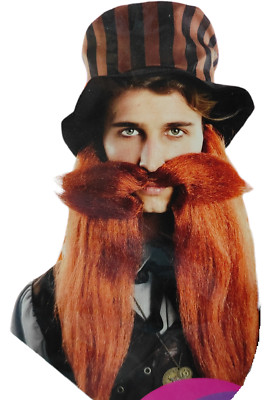KARNEVAL HALLOWEEN BART UND SCHNURRBART STEAMPUNK BEARD & SCHNURRBART COSPLAY