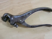 Working Antique Morrill's SPECIAL Hand Saw Tooth Set Setter Cast Iron