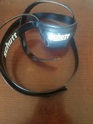 Schutt Football Kinnriemen Schwarz - BRANDNEU - Versand In 24 Stunden