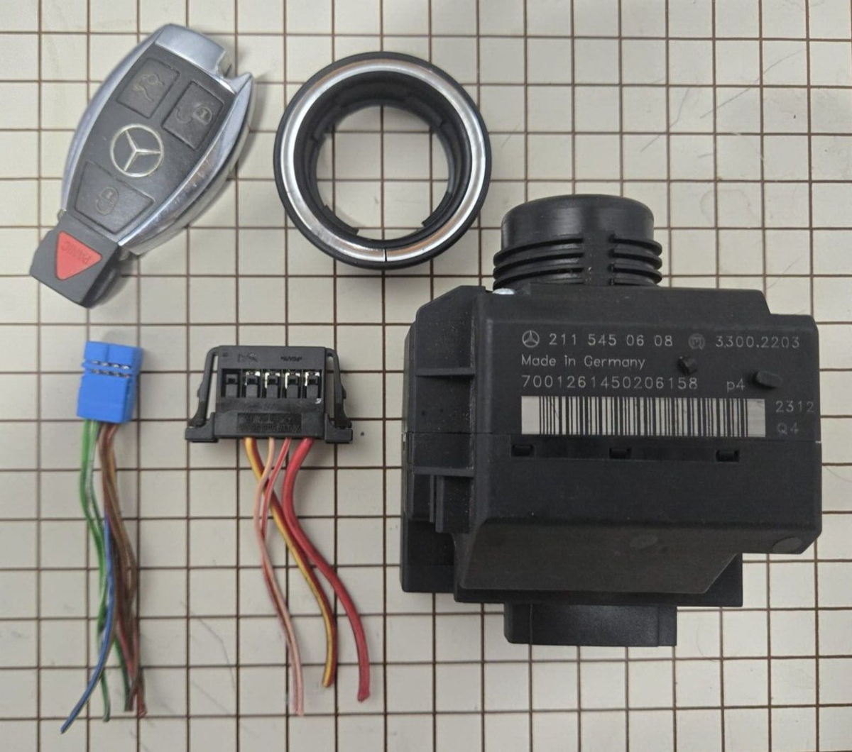211 545 06 08 Mercedes 03-09 W211_HC12 CLK-Class C-Class Ignition