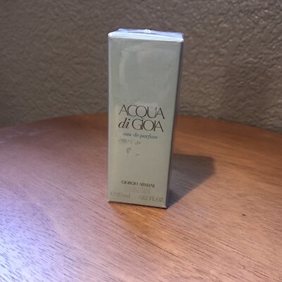 GIORGIO ARMANI ACQUA DI GIOIA TRAVEL SIZE SPRAY EDP 0.67 FL OZ NEW IN BOX Sealed