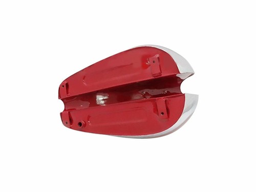 Ariel 350cc rojo pintado cromo tanque de gasolina (reproducción) - Imagen 6 de 6