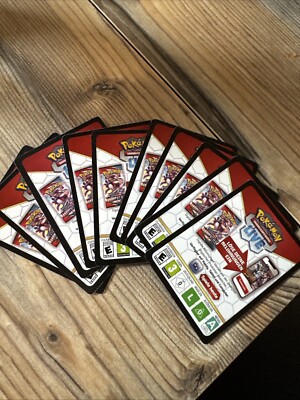 10x Online TCG Codes Pokémon Karmesin&Purpur - 151