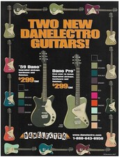 Danelectro 59 Dano & Dano Pro Electric guitar...