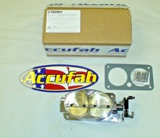 Accufab Racing Polished Dual Blade Throttle Body 2003-04 Mustang Mach1 4.6 4v