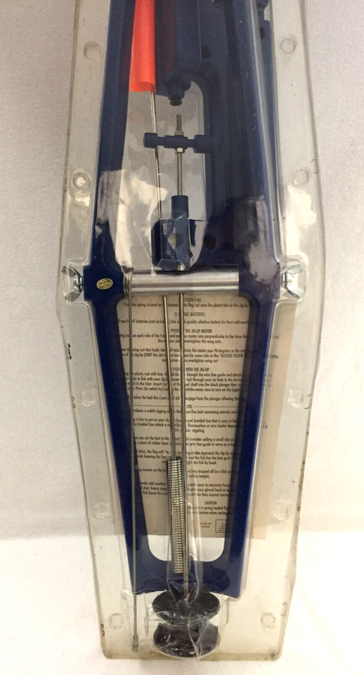 JIG UP Automatic Jigging Tip Up Ice Fishing Gear Nouveau Nature Vision Inc NIP eBay