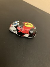 Yone Tin Litho Cat Friction Mechanical Push Toy Vintage Made in Japan Yonezawa