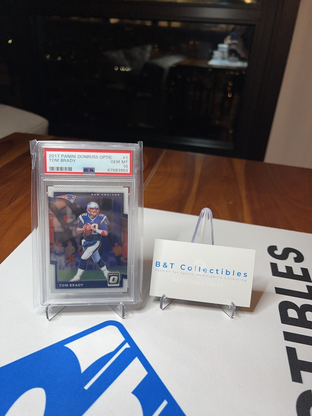 2017 PANINI DONRUSS OPTIC #1 TOM BRADY PSA 10 GEM MINT Patriots 🔥🔥