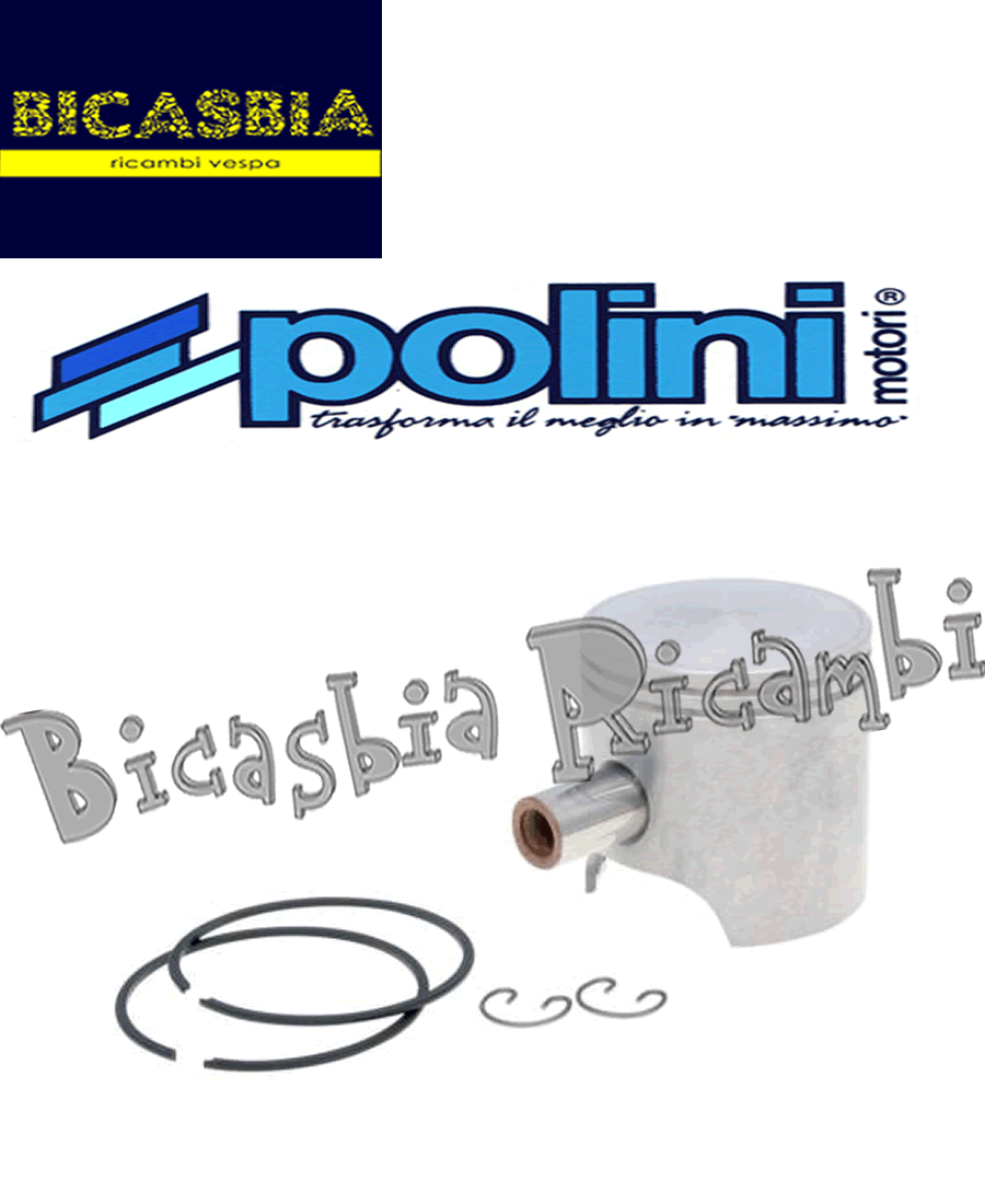 その他 ma 11108 - Kolben Zylinder Polini DM 47,4 Malaguti 50 Crosser CR1