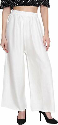 Rayon Pant Designer Palazzo Women Plazo 