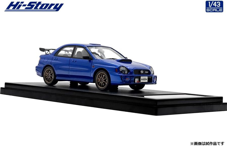 Hi Story 1/43 SUBARU IMPREZA S202 STi Version (2002) WR Blue Mica