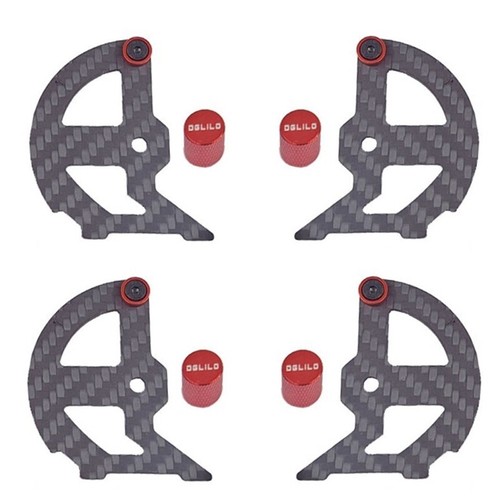 1X(Carbon Fiber RC Car Wheel Tire Balance Tool Nuts for 1/8 1/10 1/12