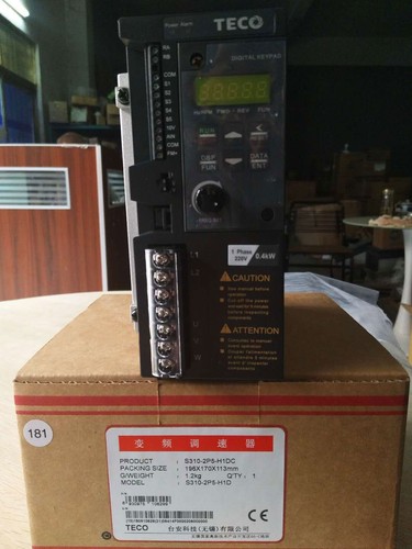 TECO INVERTER S310-2P5-H1D 0.4KW S3102P5H1D New In Box Expedited Shipping 1 PC # - 第 3/4 張圖片