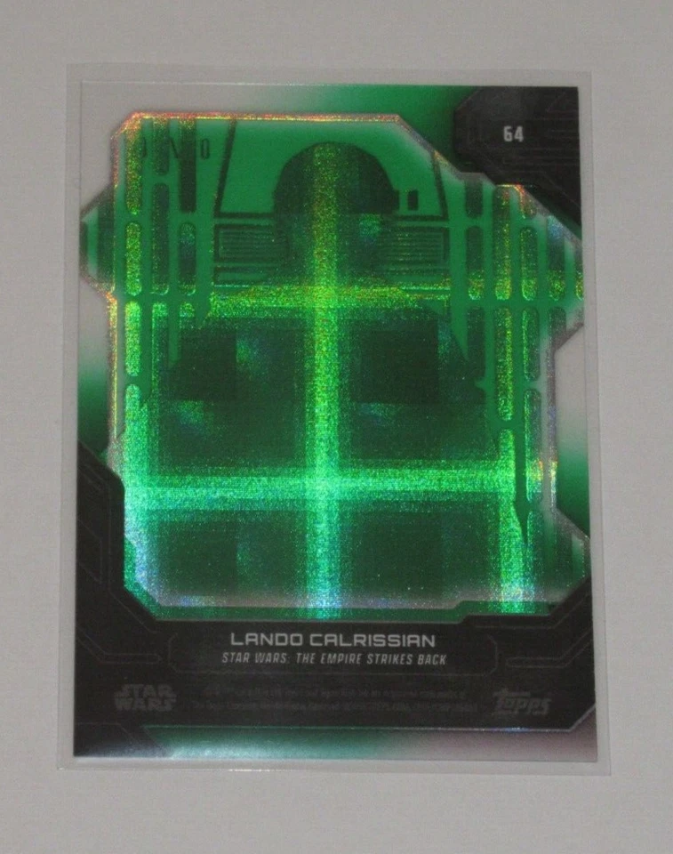 Topps Star Wars 2024 High Tek Lando Calrissian Death Star Interior Green 06/10 - Image 2 of 2