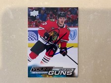 2022-23 Upper Deck Series 1 - Young Guns #235 - Lukas Reichel - (RC) Signed