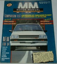 Vintage Australian Car Magazine- Motor Manual Winter Special 1984