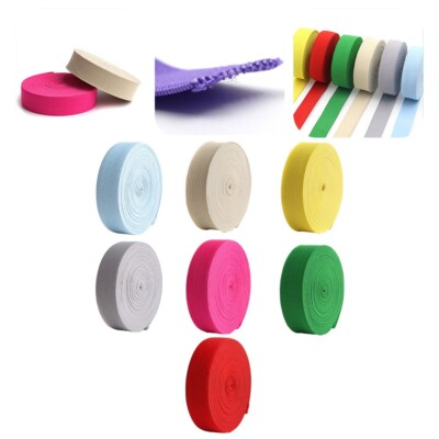 Flexible und dehnbare Gummibänder 2 cm x 5 m für Kleidung und Basteln