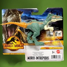 Jurassic World Dominion 2022 MOROS INTREPIDUS DINOSAUR FIGURE Ferocious Pack New