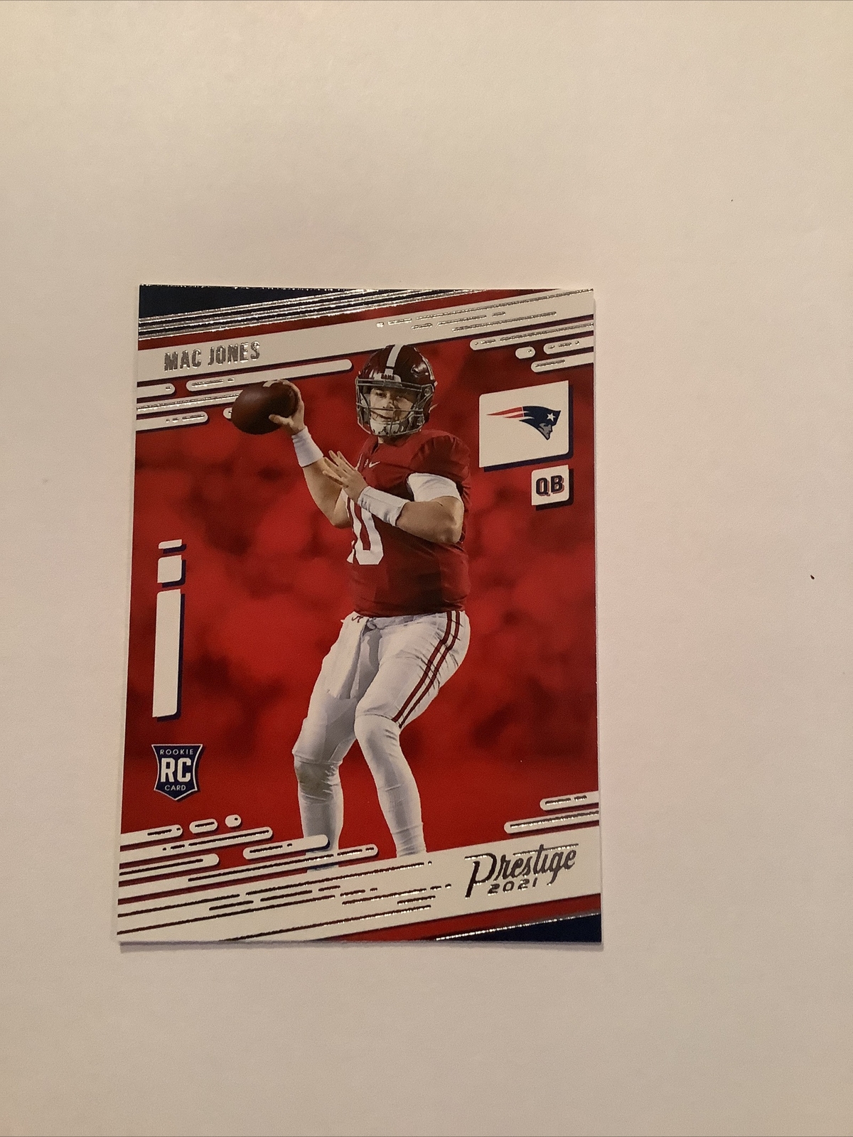 2021 Prestige MAC JONES RC! NE Patriots ⭐ MAC JONES ROOKIE! *205 A-35