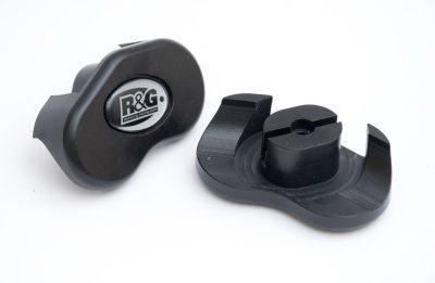 Slider dessous de carenage noir R&G Racing pour sportive F312RR 08-09