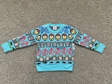 NWT Disney Marvel Marvel Avengers X Spotted Zebra Crew Sweater KIDS Size XS