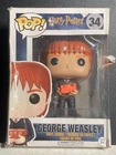 Funko POP Harry Potter 34 George Weasley WATER DAMAGED BOX