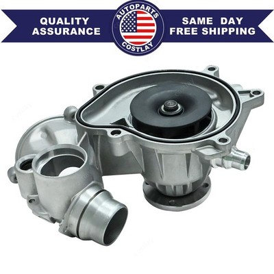 Engine Water Pump w/ Gasket 11517586781 for 2004-2006 BMW X5 E53 V8 4.4L/4.8L 