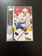 2021-22 Upper Deck Series 2 Base #415 Brayden Point - Tampa Bay Lightning