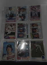 Topps MLB Baseball Card Lot (9) Garvey Foster Nettles Madlock